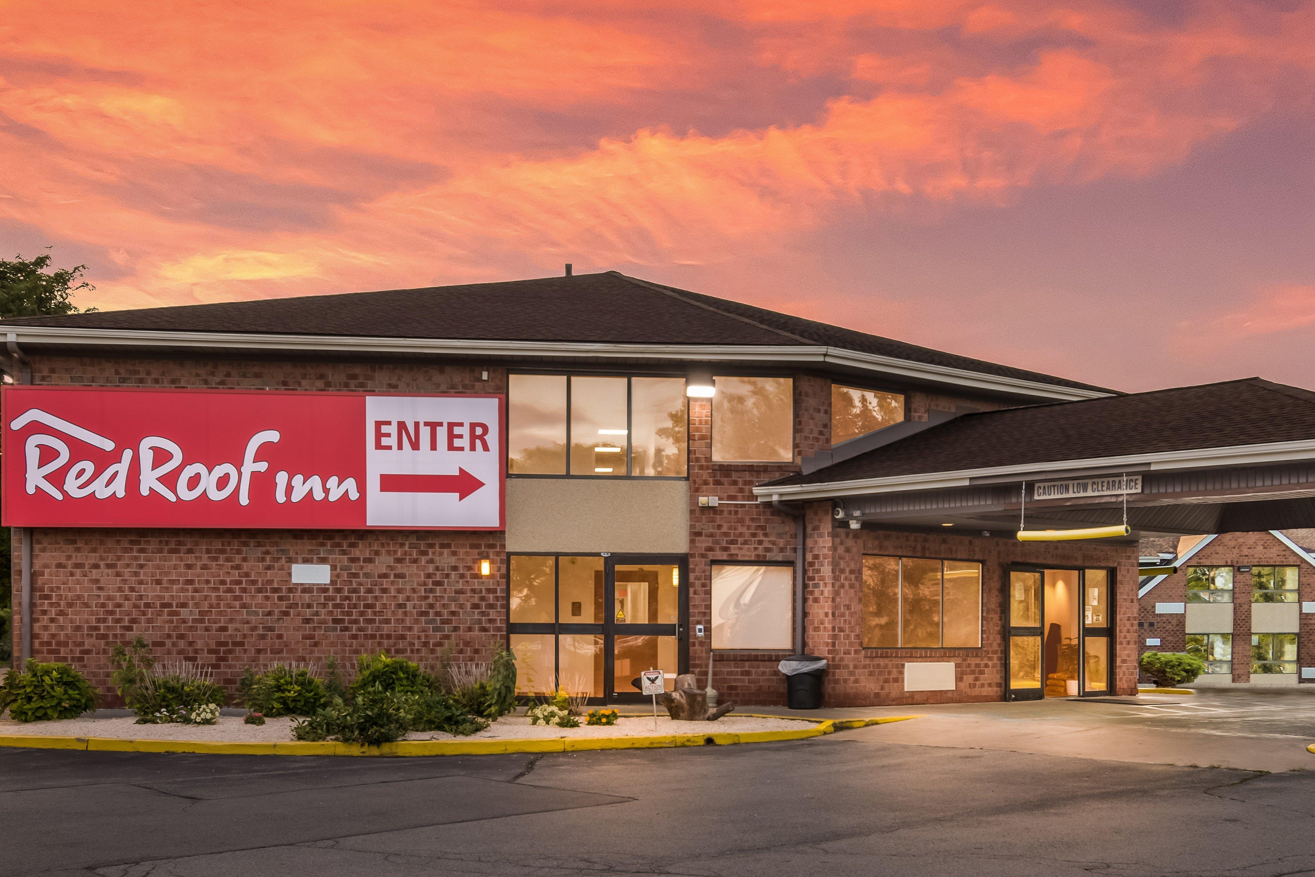 Red Roof Inn Rochester - Airport Exterior foto